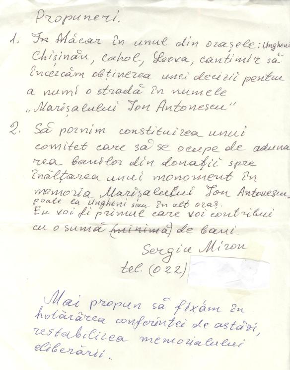 Propuneri de la dl Miron la Conferinta Antonescu 001